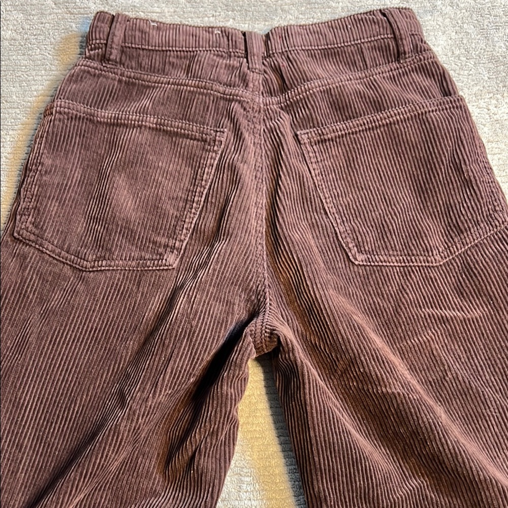 BDG Corduroy Pants High Rise Wide Leg Urban Outfitters size24.         order132 - Picture 14 of 15